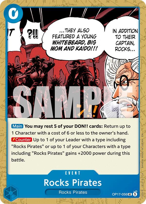 One Piece Card Game: Rocks Pirates card image