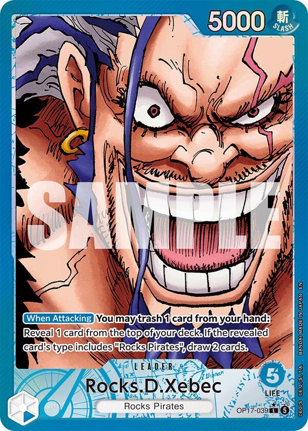 One Piece Card Game: Rocks.D.Xebec (039) (Alternate Art) card image