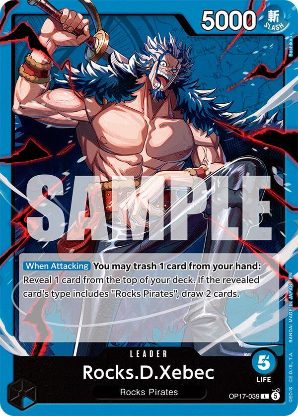 One Piece Card Game: Rocks.D.Xebec (039) card image