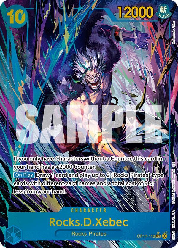 One Piece Card Game: Rocks.D.Xebec (118) (Alternate Art) card image