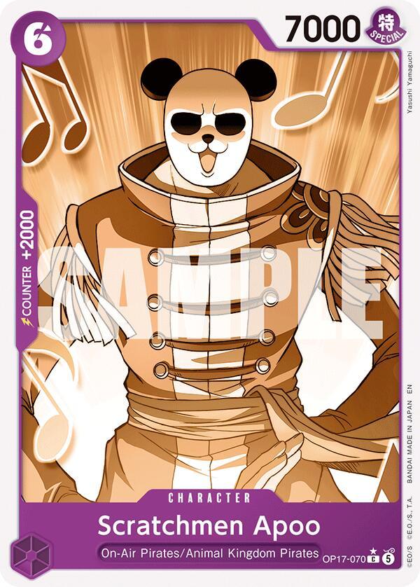 One Piece Card Game: Scratchmen Apoo (Pandaman Art) card image