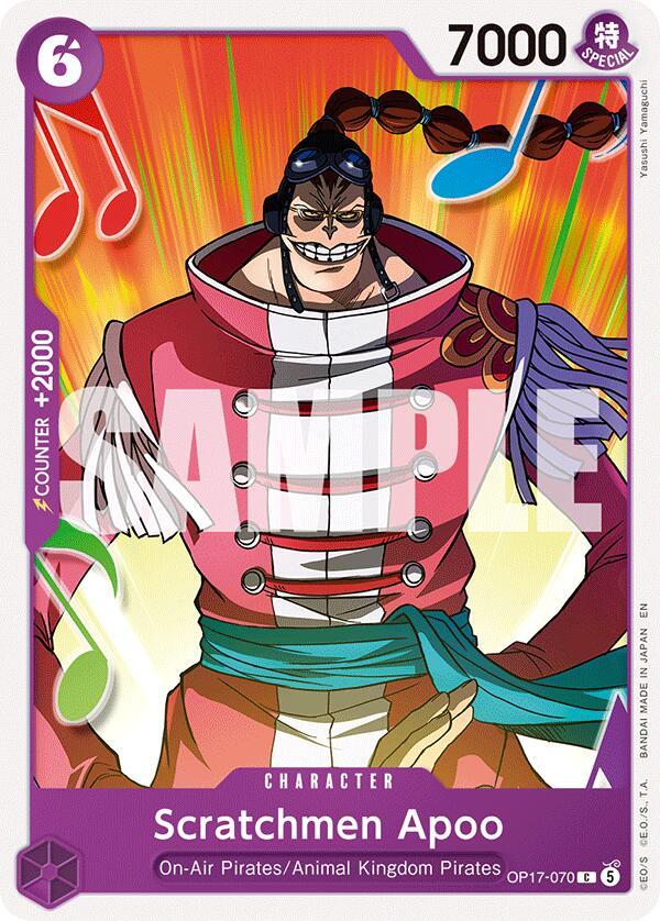 One Piece Card Game: Scratchmen Apoo card image