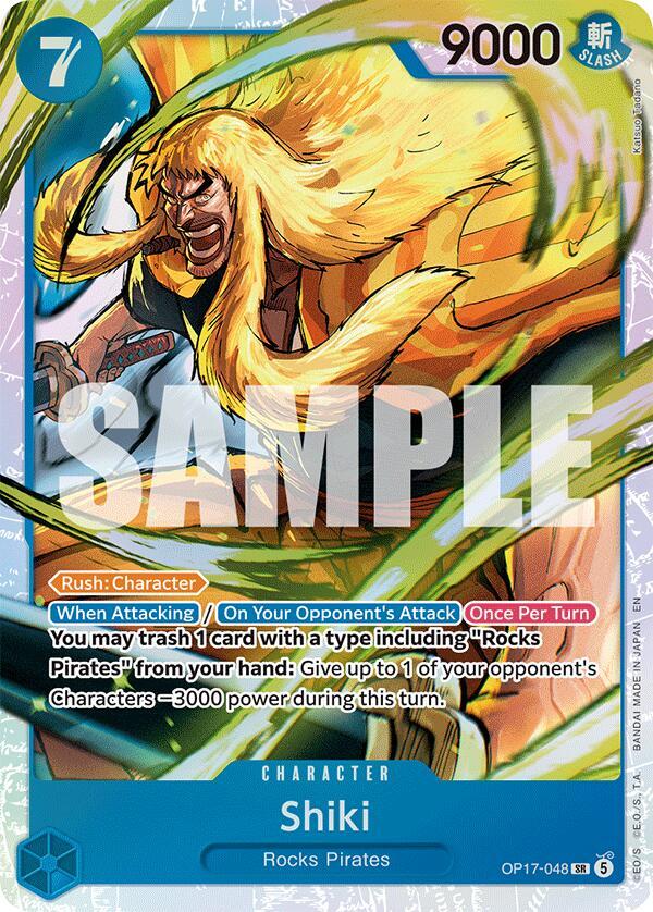 One Piece Card Game: Shiki (048) card image