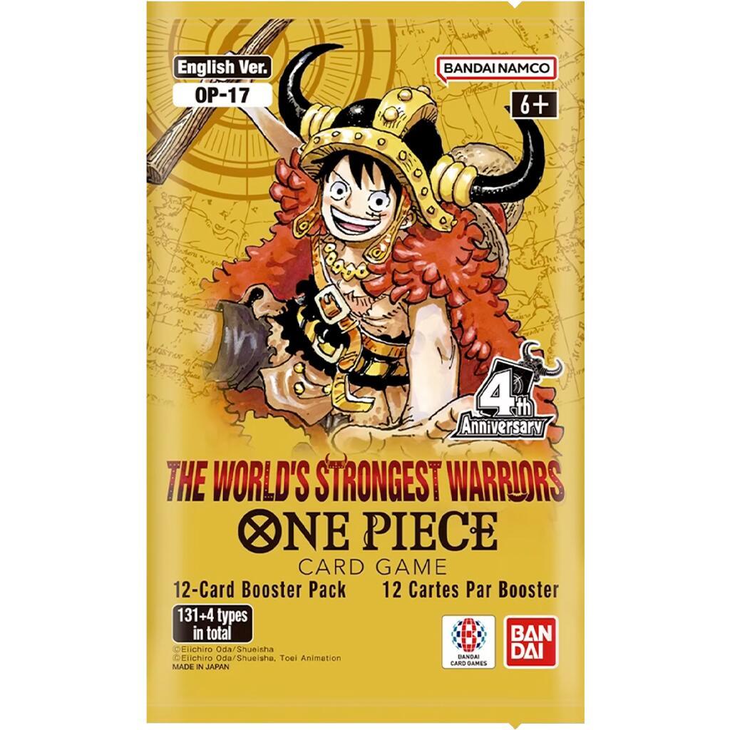 One Piece Card Game: The World's Strongest Warriors Booster Pack card image