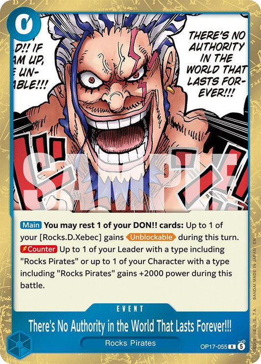 One Piece Card Game: There's No Authority in the World That Lasts Forever!!! card image