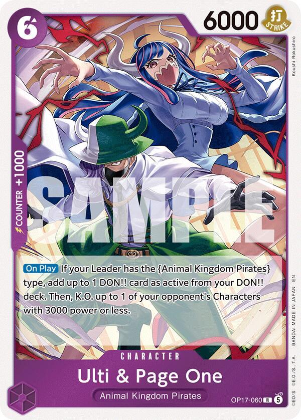 One Piece Card Game: Ulti & Page One card image
