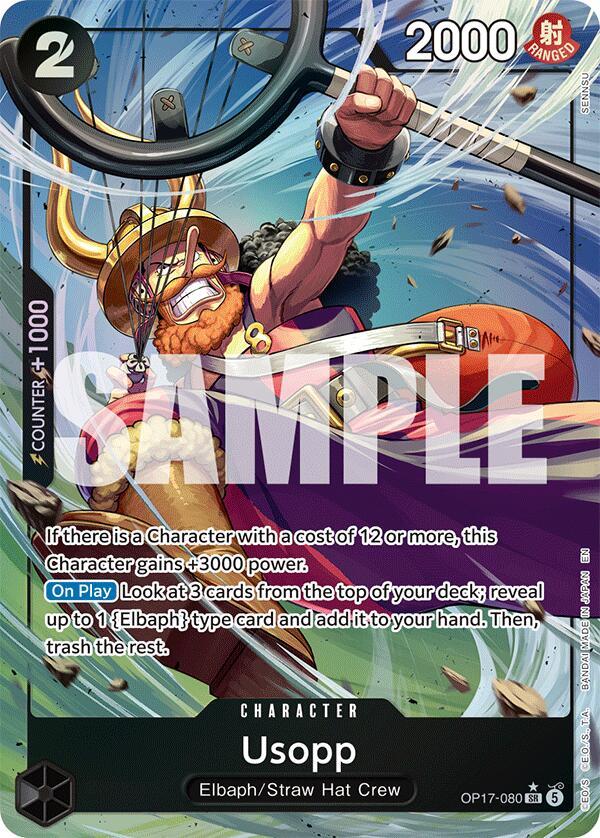 One Piece Card Game: Usopp (Alternate Art) card image