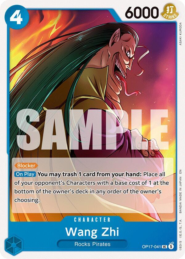 One Piece Card Game: Wang Zhi card image