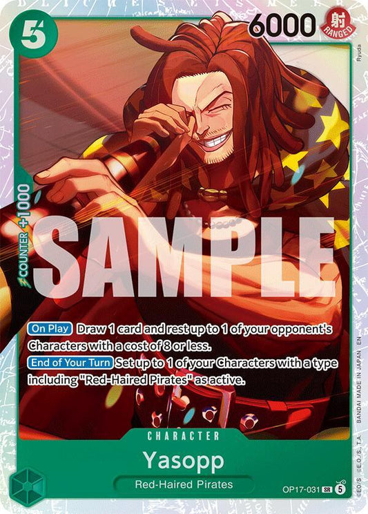 One Piece Card Game: Yasopp card image