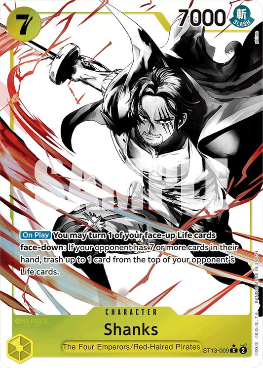 One Piece Card Game: Shanks (Parallel) card image