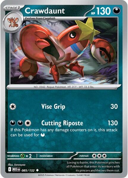 Pokemon: Crawdaunt card image