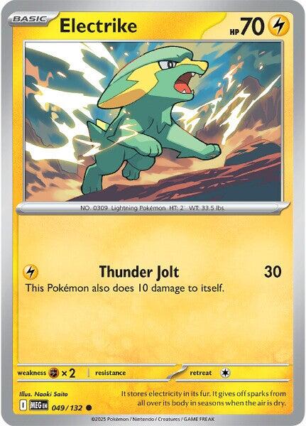 Pokemon: Electrike card image