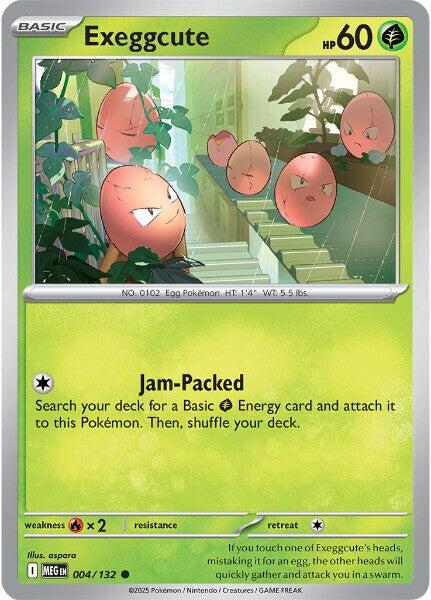 Pokemon: Exeggcute card image