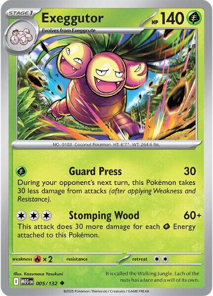 Pokemon: Exeggutor - 005/132 card image