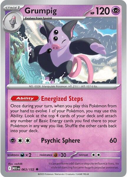 Pokemon: Grumpig card image