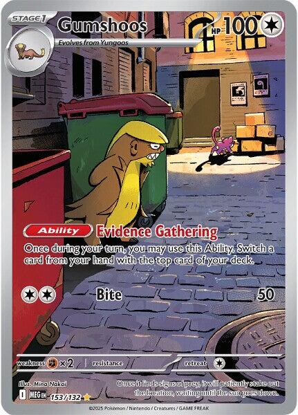 Pokemon: Gumshoos - 153/132 card image