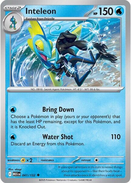 Pokemon: Inteleon - 041/132 card image