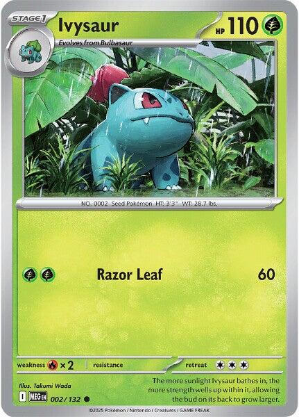 Pokemon: Ivysaur - 002/132 card image