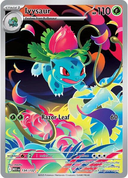 Pokemon: Ivysaur - 134/132 card image