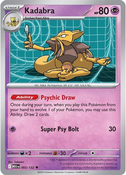 Pokemon: Kadabra card image