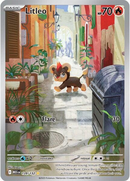Pokemon: Litleo - 139/132 card image