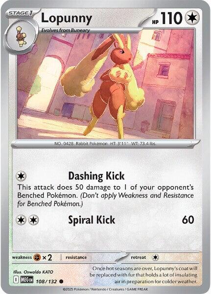 Pokemon: Lopunny card image