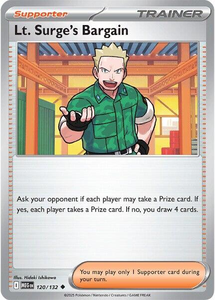 Pokemon: Lt. Surge's Bargain - 120/132 card image