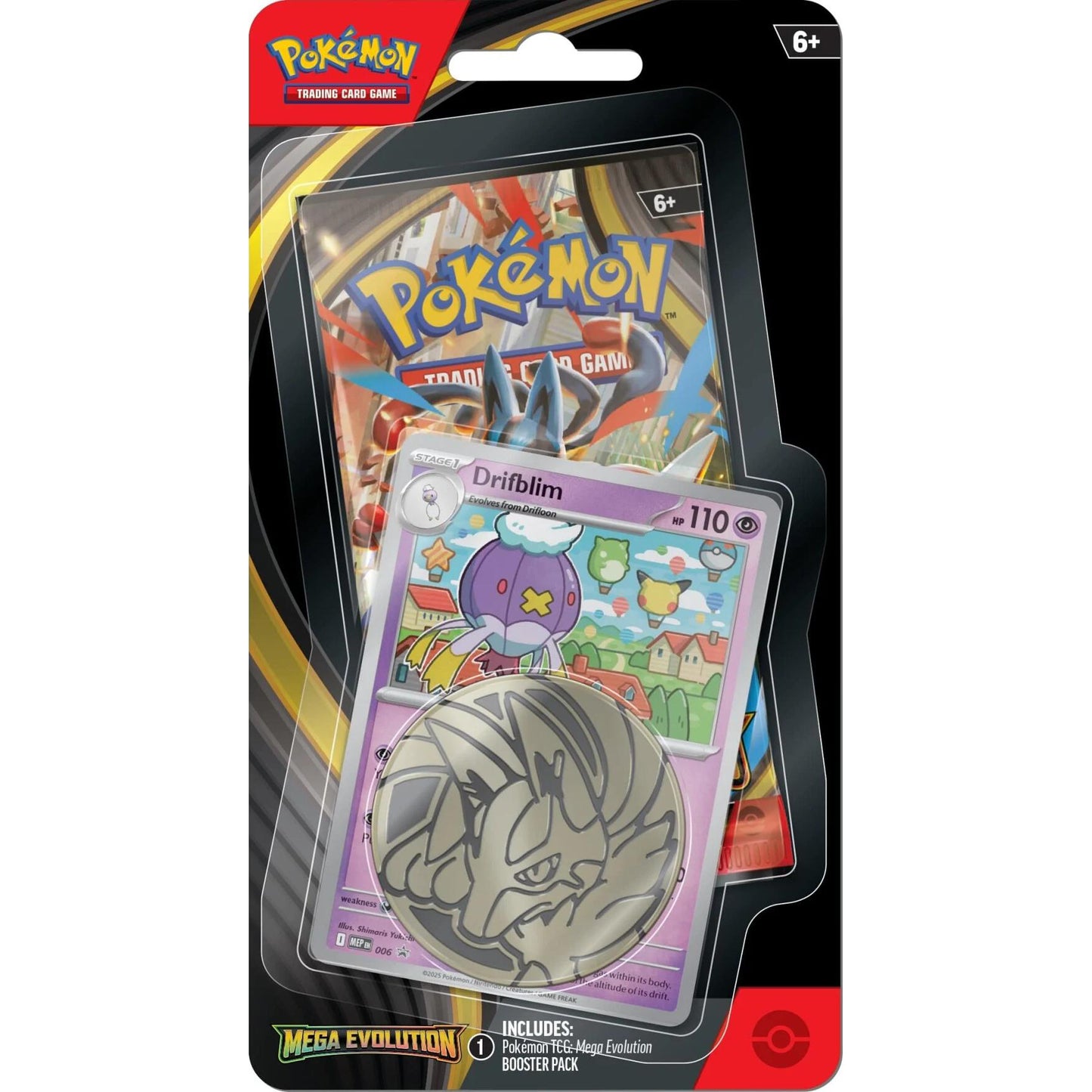 Pokemon: Mega Evolution Single Pack Blister [Drifblim] image