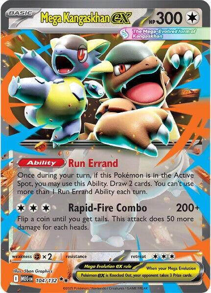 Pokemon: Mega Kangaskhan ex - 104/132 card image