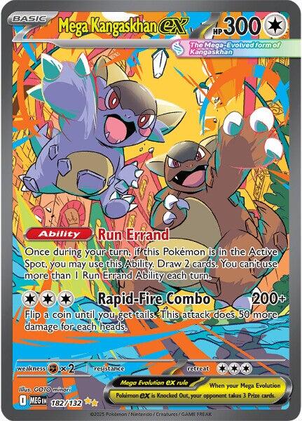 Pokemon: Mega Kangaskhan ex - 182/132 card image