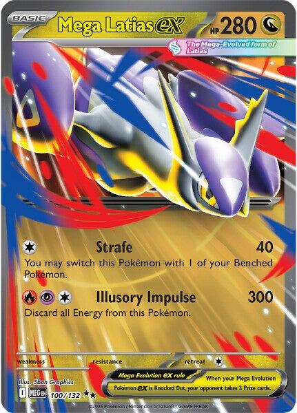 Pokemon: Mega Latias ex - 100/132 card image