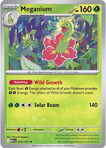 Pokemon: Meganium card image