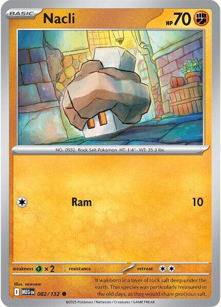 Pokemon: Nacli card image