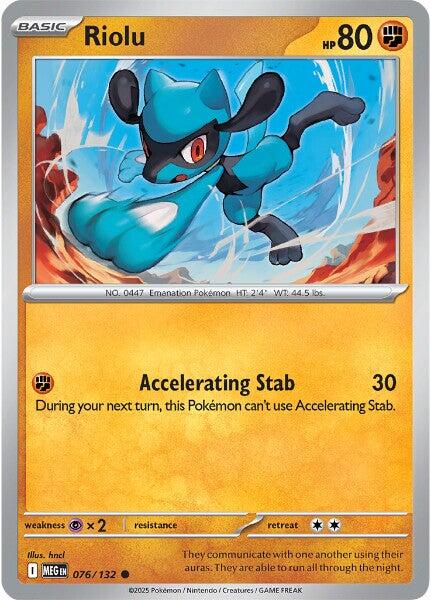 Pokemon: Riolu card image