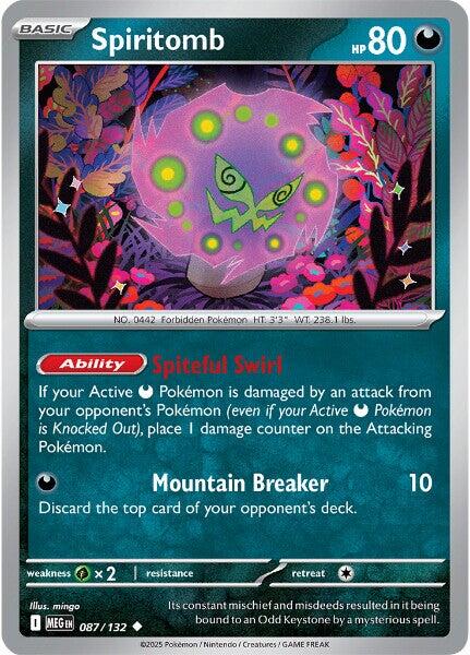 Pokemon: Spiritomb - 087/132 card image