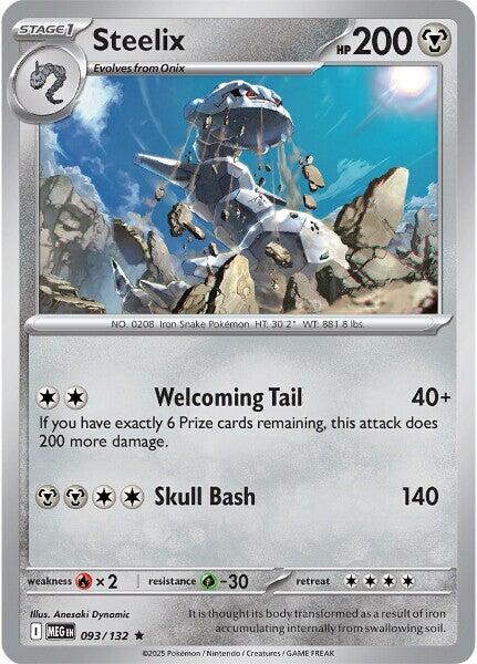 Pokemon: Steelix - 093/132 card image