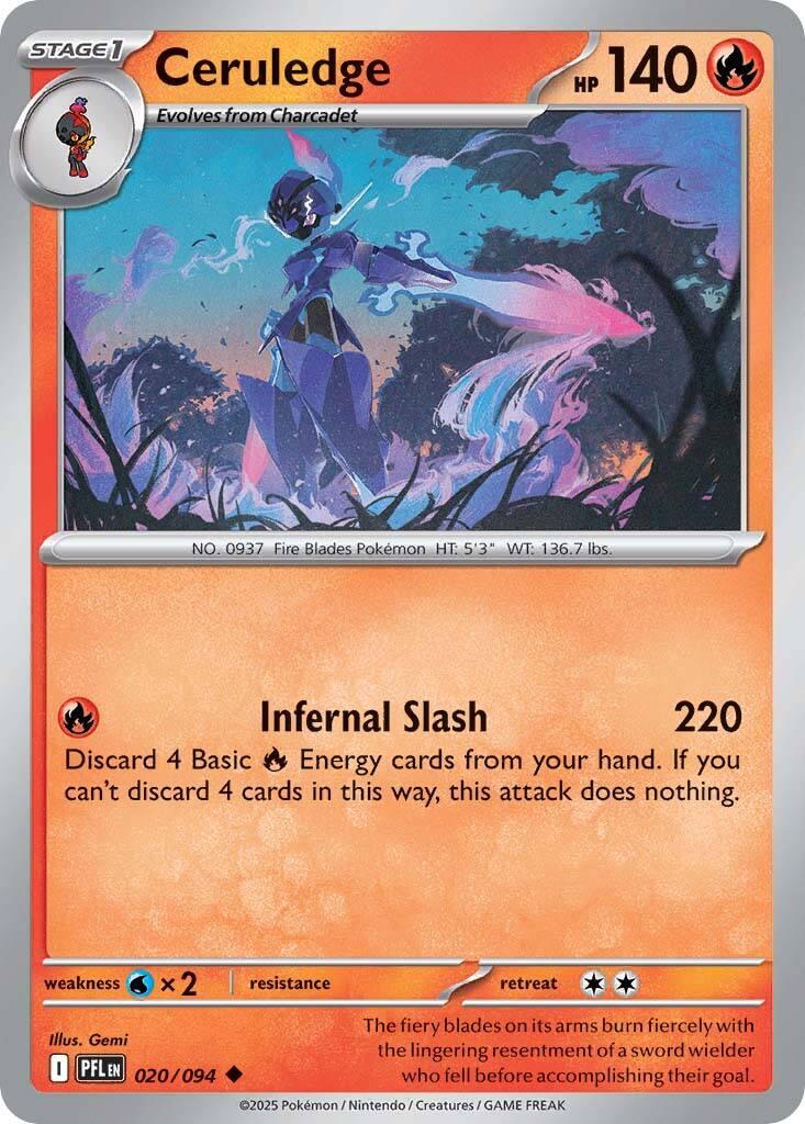 Pokemon: Ceruledge card image
