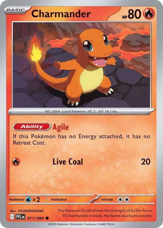 Pokemon: Charmander card image