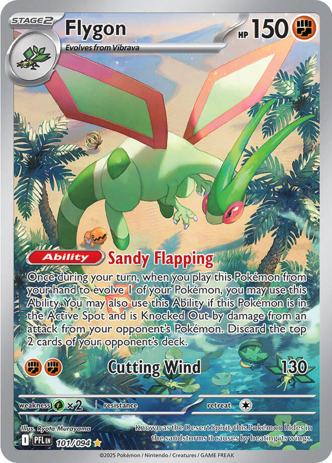 Pokemon: Flygon - 101/094 card image