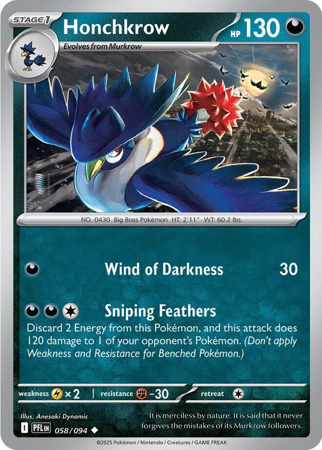 Pokemon: Honchkrow card image