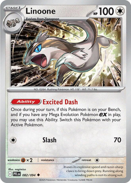 Pokemon: Linoone card image