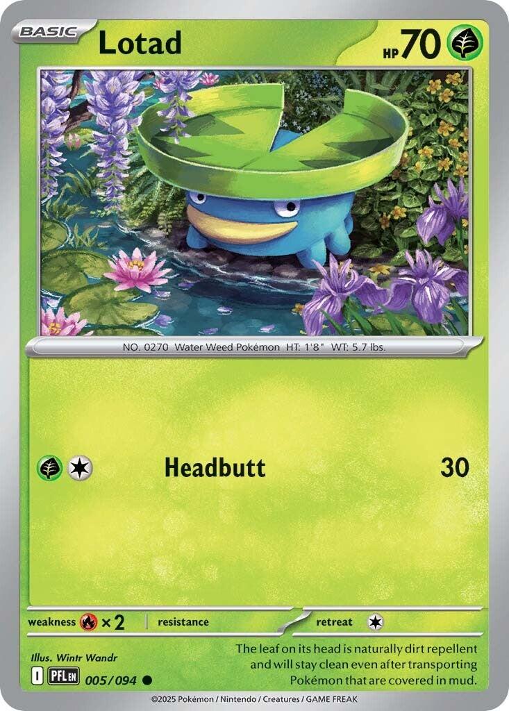 Pokemon: Lotad card image