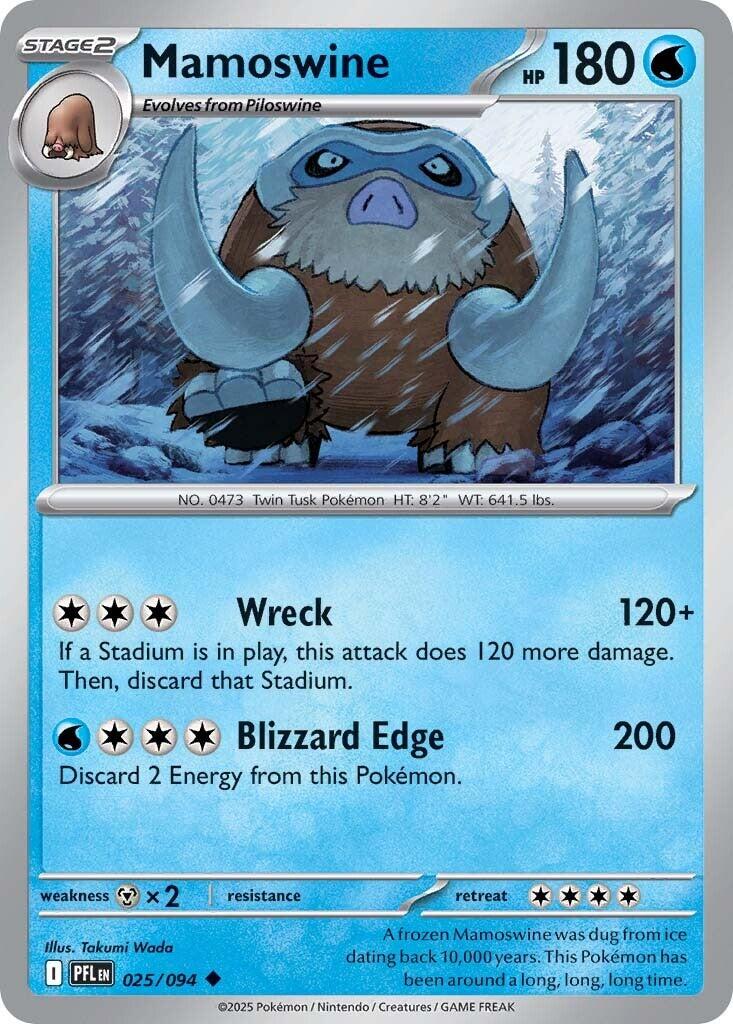 Pokemon: Mamoswine card image