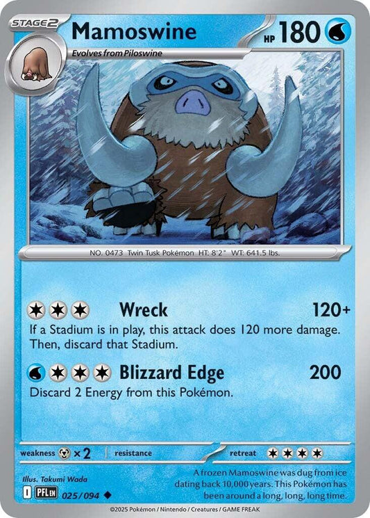 Pokemon: Mamoswine card image