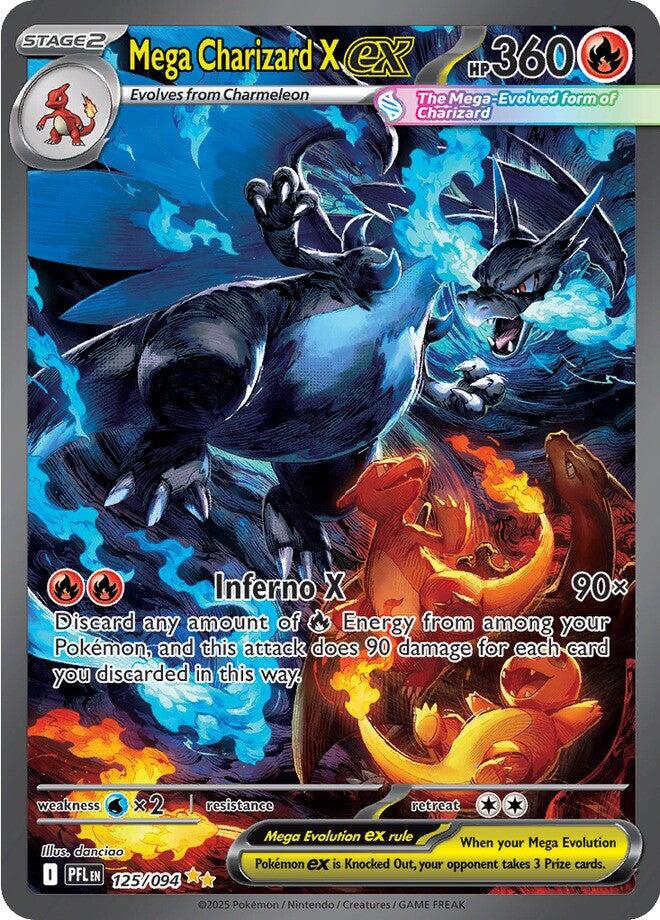 Pokemon: Mega Charizard X ex - 125/094 card image