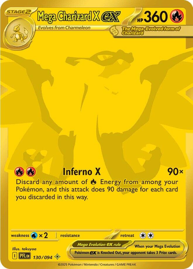 Pokemon: Mega Charizard X ex - 130/094 card image