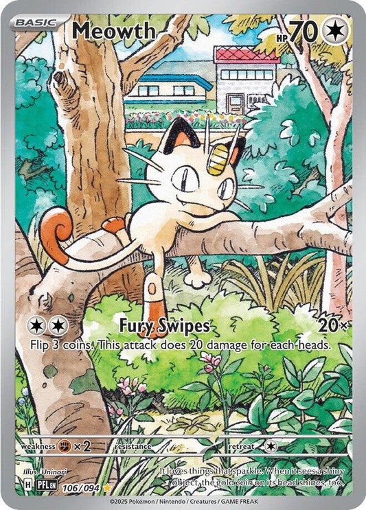 Pokemon: Meowth card image