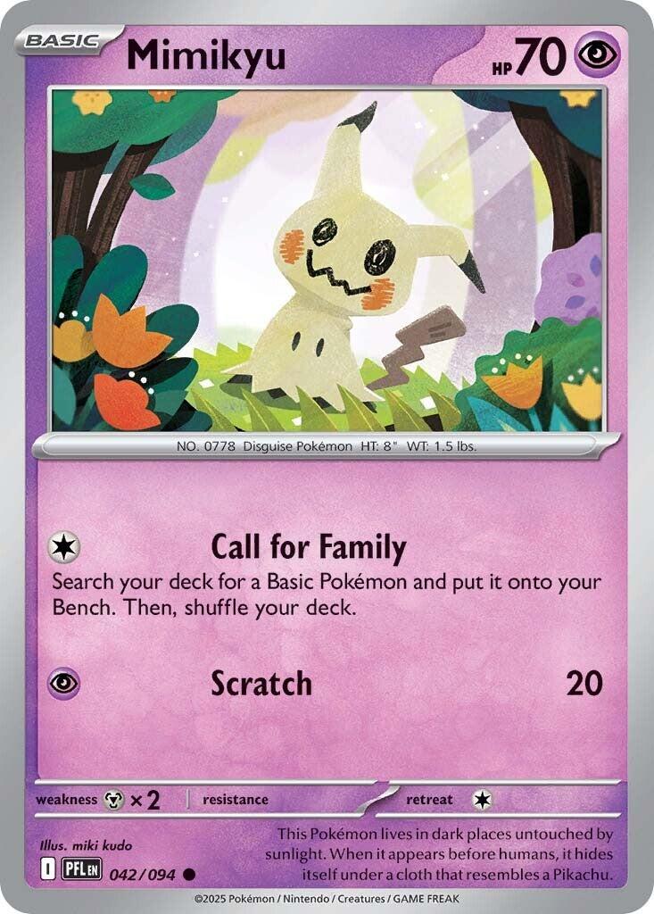 Pokemon: Mimikyu card image