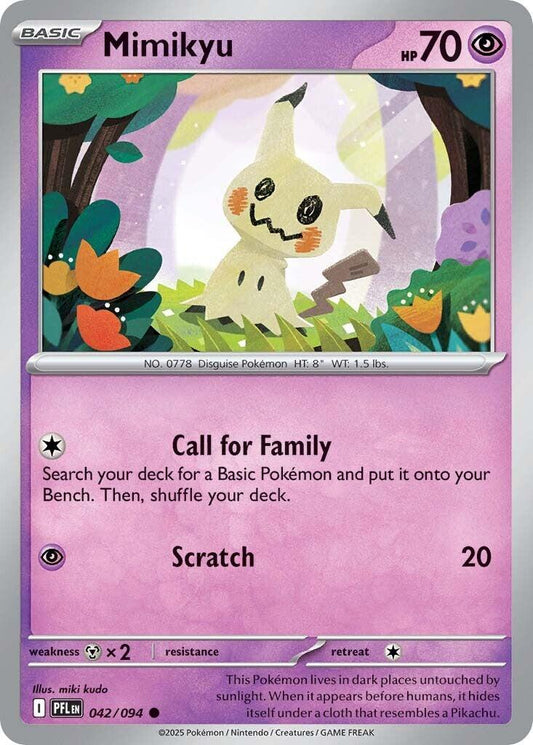 Pokemon: Mimikyu card image