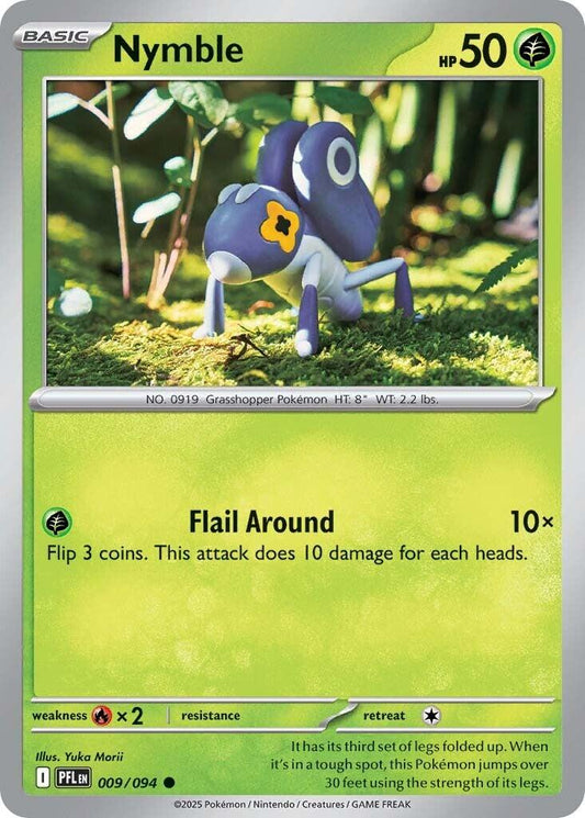 Pokemon: Nymble - 009/094 card image